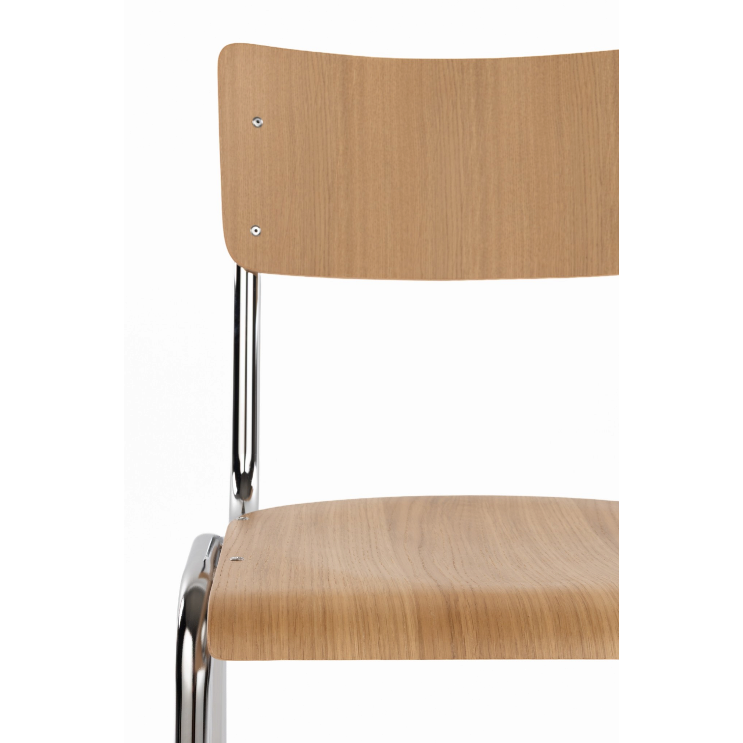 Stuhl Eiche/chrom 72468 – Bild 6