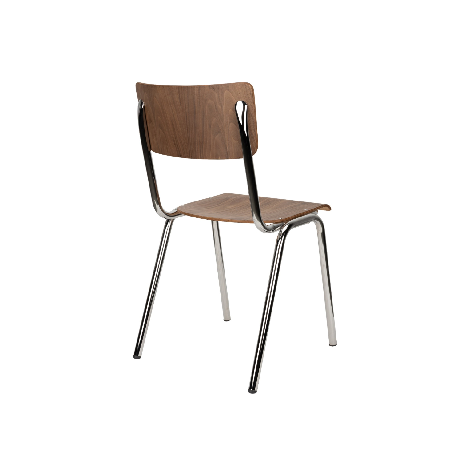 Stuhl Nussbaum/chrom 72467 – Bild 2